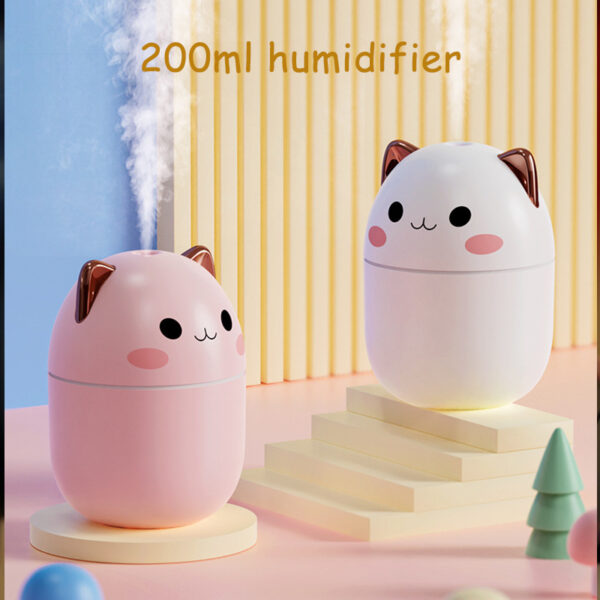 ⁦USB Silent Car Aromatherapy Humidifier With Ambient Light⁩ - الصورة ⁦4⁩