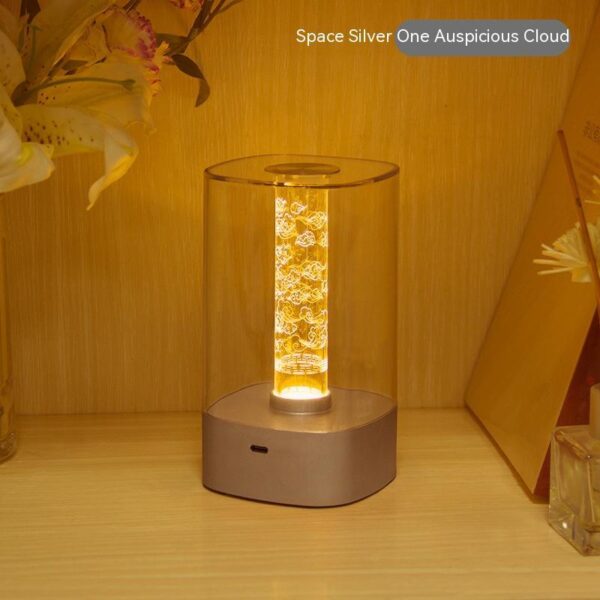 ⁦New LED Touch Atmosphere Light USB Charging Eye Protection Bedside Bedroom Lamp Bar Restaurant Garden Decoration Night Light Home Decor⁩ - الصورة ⁦6⁩