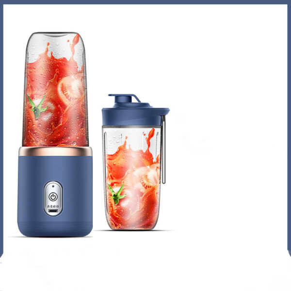 ⁦6blade Portable Blender Mini Juicer Cup Extractor Smoothie USB Charging Fruit Squeezer Blender Food Mixer Ice Crusher Portable Juicer Machine⁩ - الصورة ⁦6⁩