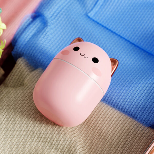 ⁦USB Silent Car Aromatherapy Humidifier With Ambient Light⁩ - الصورة ⁦2⁩