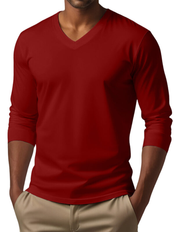 ⁦Men's Digital Printing Men's Versatile Long Sleeve⁩ - الصورة ⁦5⁩