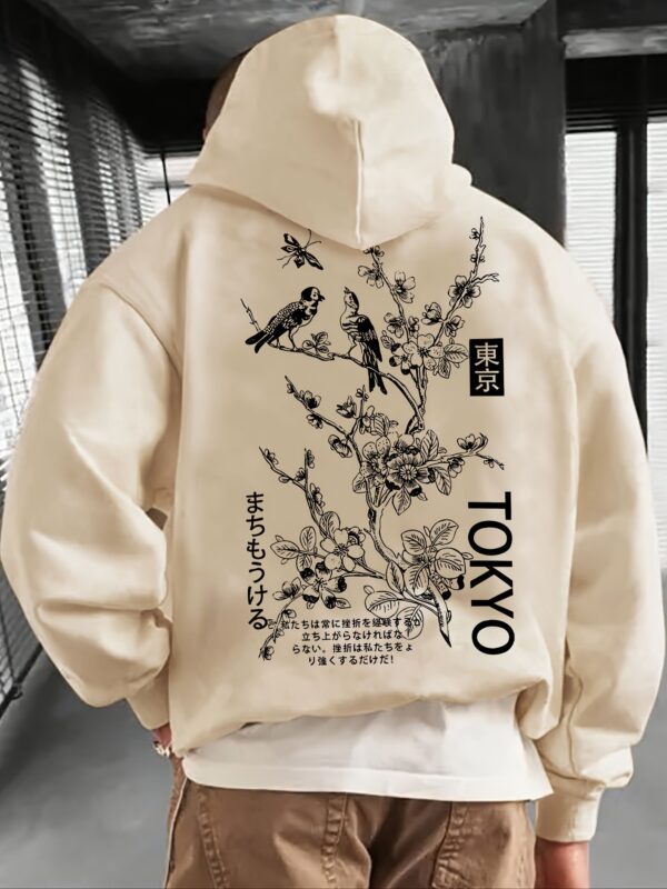 ⁦Fashion Personality Men's Casual French Hoodie⁩ - الصورة ⁦3⁩
