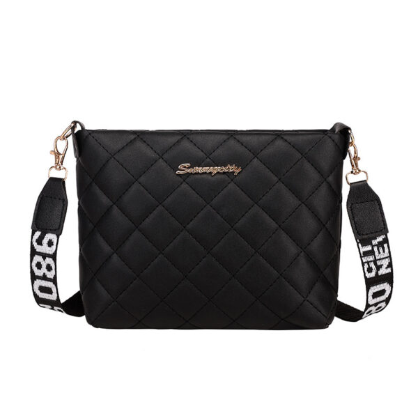 ⁦Small Messenger Bag For Women Trend Lingge Embroidery Female Shoulder Bags Fashion Chain Ladies Crossbody Purse⁩ - الصورة ⁦10⁩