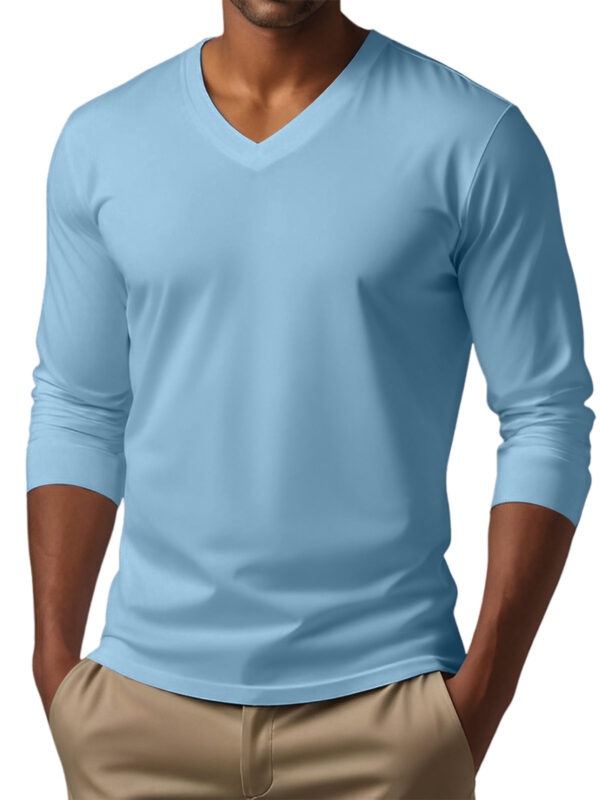 ⁦Men's Digital Printing Men's Versatile Long Sleeve⁩ - الصورة ⁦3⁩