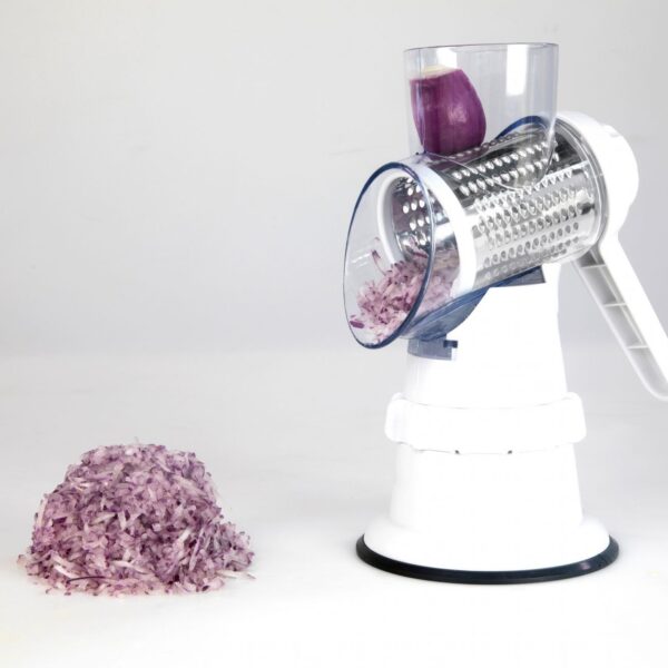 ⁦3 In 1 Vegetable Slicer Manual Kitchen Accessories Grater For Vegetable Cutter Round Chopper Mandolin Shredder Potato Home Kitchen Supplies Kitchen Gadgets⁩ - الصورة ⁦6⁩