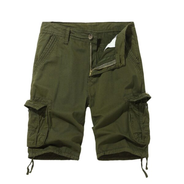 ⁦Spring Men's Cargo Shorts Multi-pocket Plus Size⁩ - الصورة ⁦2⁩