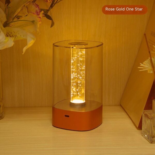 ⁦New LED Touch Atmosphere Light USB Charging Eye Protection Bedside Bedroom Lamp Bar Restaurant Garden Decoration Night Light Home Decor⁩ - الصورة ⁦2⁩