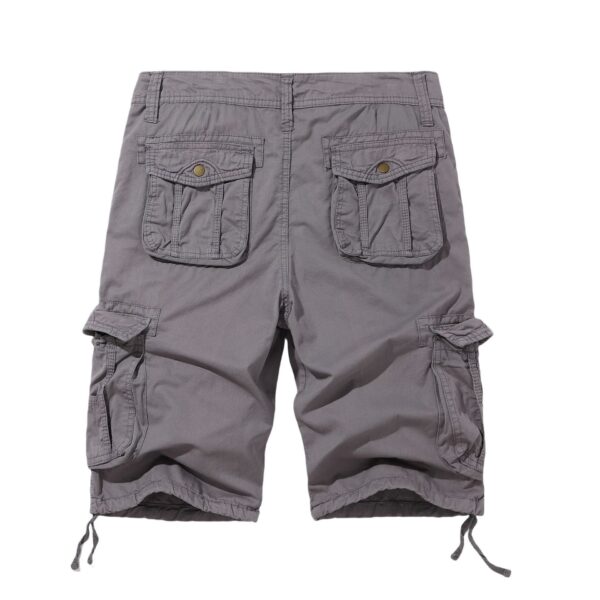 ⁦Spring Men's Cargo Shorts Multi-pocket Plus Size⁩ - الصورة ⁦4⁩