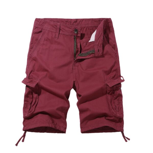 ⁦Spring Men's Cargo Shorts Multi-pocket Plus Size⁩ - الصورة ⁦3⁩